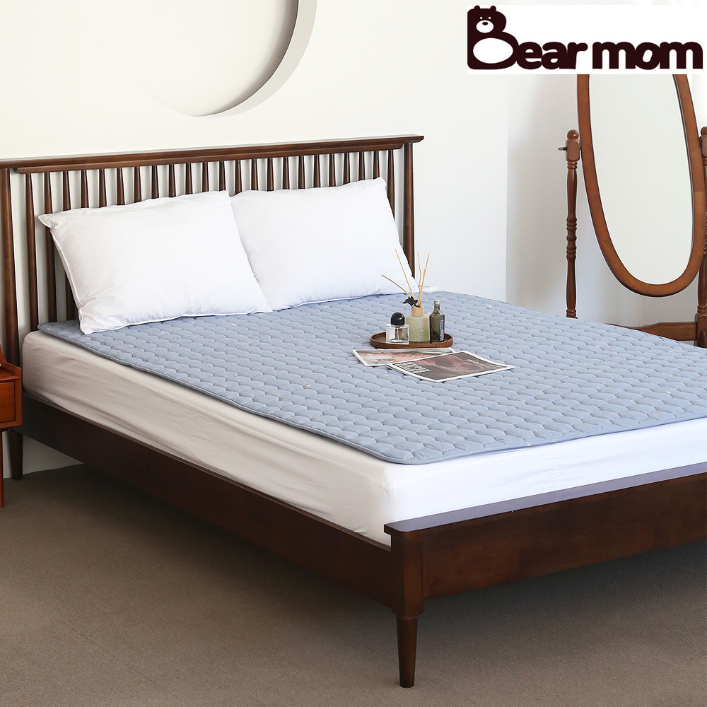 베어맘 양면 카본 탄소 매트 그래핀 무자계 전기매트 전기요 전기장판 싱글 1인용 워셔블