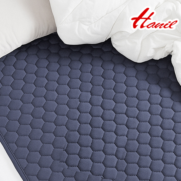 한일전기 탄소 카본 전기매트 싱글 전기요 전기장판 블루 1인용 전자파없는 캠핑