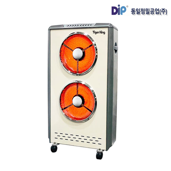 동일정밀 타이거킹 TKE-2H2000 하이라이트 전기히터 사무실 캠핑 야외 공장 테라스 베란다 업소용 가정용