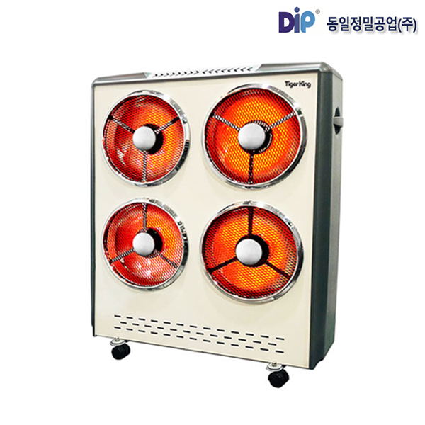 동일정밀 타이거킹 TKE-4H3000 하이라이트 전기히터 사무실 캠핑 야외 공장 테라스 베란다 업소용 가정용