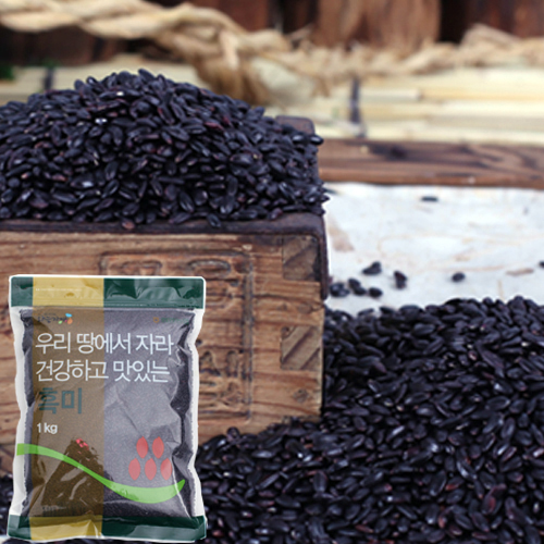함양농협 하늘가애 흑미 검정쌀 1kg
