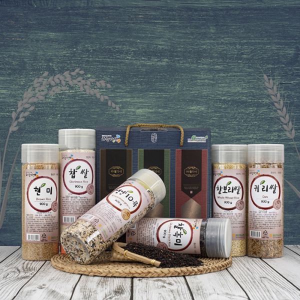 하늘가애 함양농협 우리농산물 잡곡 선물세트 5.3kg 하늘가애3호