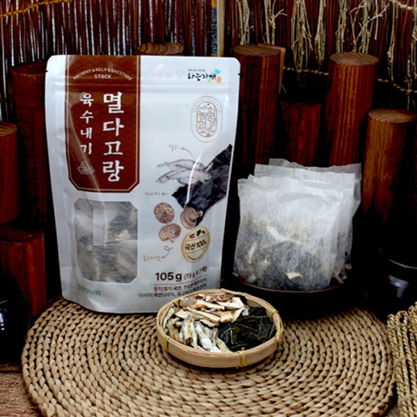 함양농협 하늘가애 멸다고랑 육수내기 15g*7팩