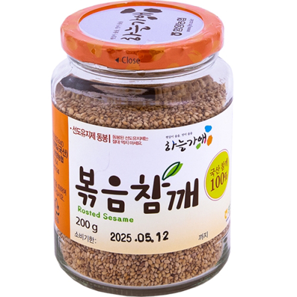 [하늘가애] 함양농협 볶음참깨 200g