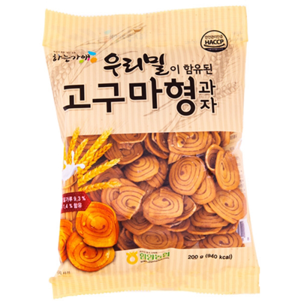 [하늘가애] 함양농협 우리밀고구마형과자 200g