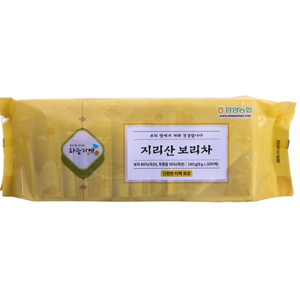 [하늘가애] 함양농협 지리산 보리차 티백 240g