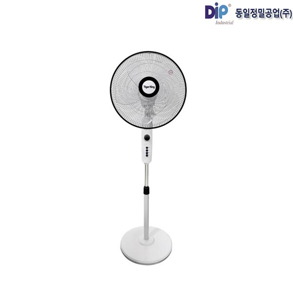 동일정밀 타이거킹 16인지 40cm 가정용 선풍기 TKF-16SX 타이머 5엽날개 강력모터 안방 거실 사무실