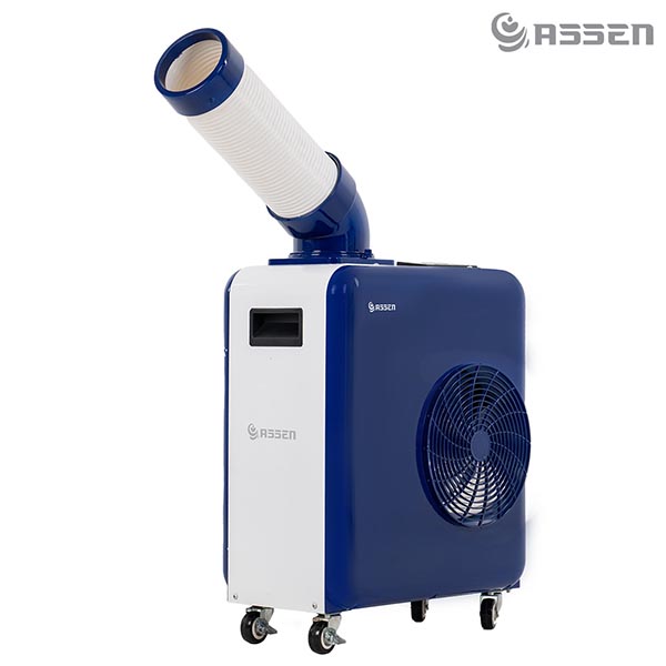 아쎈 이동식 에어컨 AT-3300 물통형 미니 1구 코끼리 산업용 에어컨 냉방능력 5등급 주차장 사무실 업소용