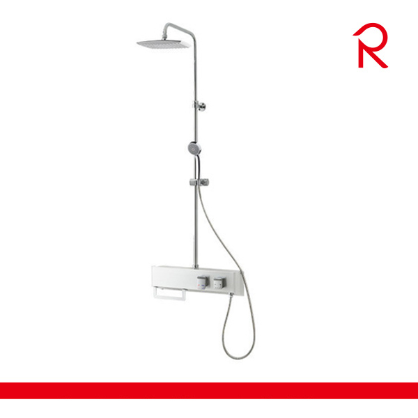 로얄앤컴퍼니 선반형 선반샤워 수건걸이 RBS781 사각 해바라기 수전