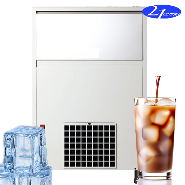 21센추리 알알이 큰얼음 1일 100Kg ICE-W105K 수냉식 필터내장형 업소용제빙기 카페 대용량 쾌속 국산
