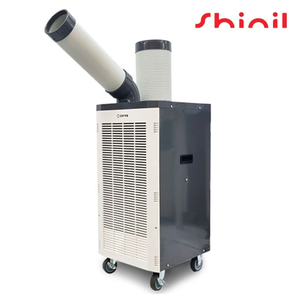 신일 1구 SMA-PC3500G 실외기없는 산업용 이동식 에어컨 업소용 주방 물류창고 식당