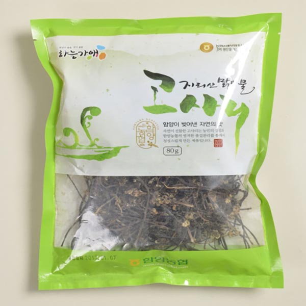 함양농협 하늘가애 고사리 80g
