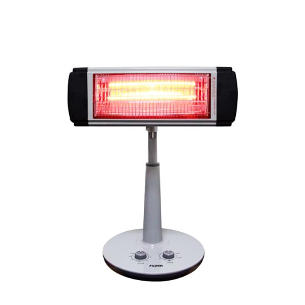 후지카 근적외선 좌석용 전기히터 FU-4882 그레이 키높이 가정용 사무실