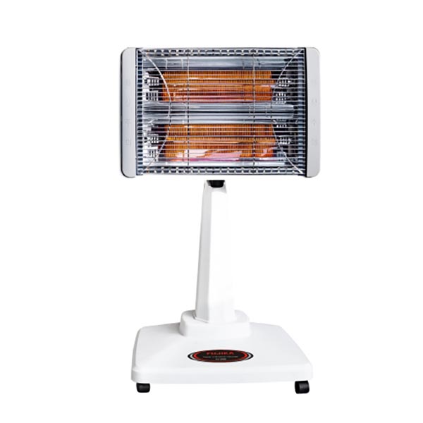 후지카 이동식 2단 건강 난방기 전기난로 카본 투명 램프 FU-2400