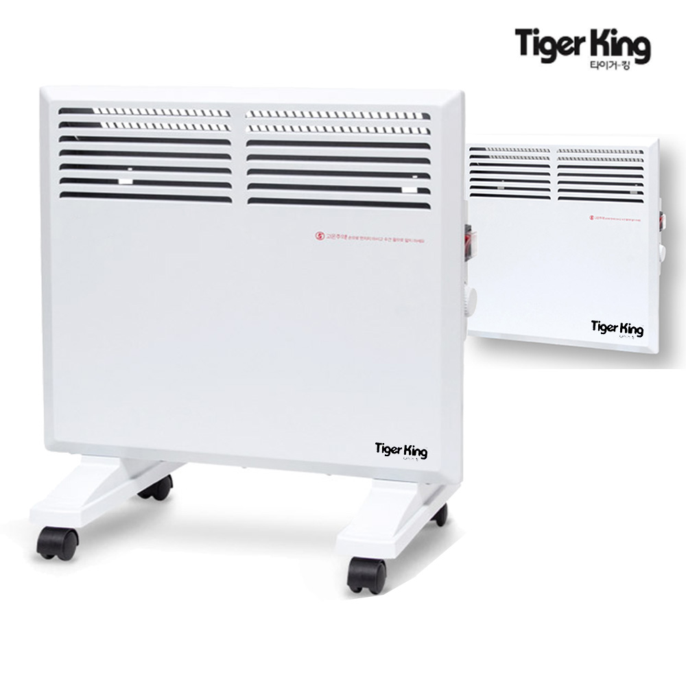동일정밀 타이거킹 컨벡터히터 화장실 난로 온풍기 동파방지 TKC-1000 전기난로 히터