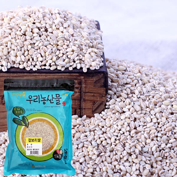 함양농협 하늘가애 겉보리쌀(늘보리쌀) 2kg
