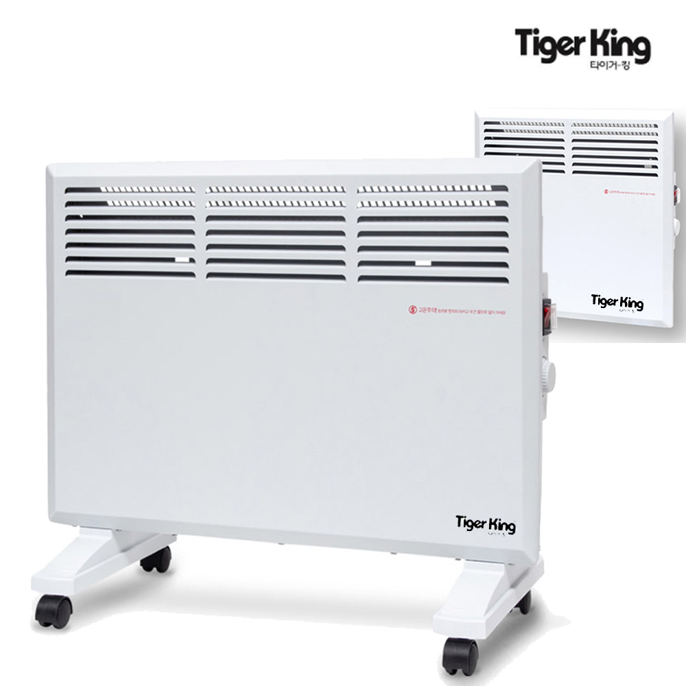 동일정밀 타이거킹 컨벡터히터 1500W 화장실 난로 온풍기 동파방지 TKC-1500 전기난로 히터
