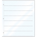 국산 35mm 필름 파일속지 (6칸-7줄) [비닐/투명 50매]