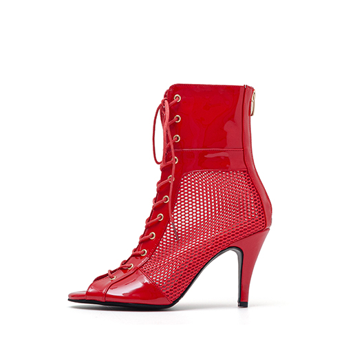 [New Color] 메쉬 오픈토힐(레드)