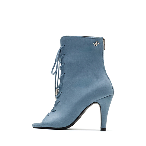 베이직 스웨이드 오픈토힐(블루)