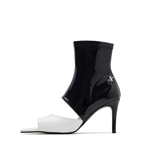 투톤 페이턴트 오픈토힐