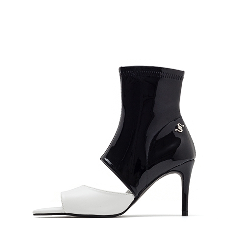 투톤 페이턴트 오픈토힐