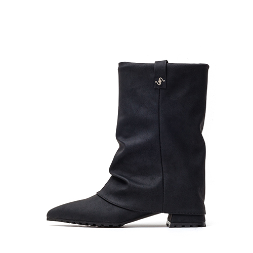 슬라우치 워커부츠(PU)