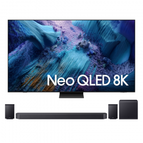 삼성 2025 Neo QLED QNF990 247cm + 11.1.4ch 사운드바 Q990F 세트 KQ98QNF990-99 스탠드형 솔라셀 리모트 미포함