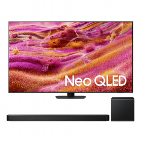 삼성 2025 Neo QLED QNF90 163cm +5.1.2ch 사운드바 Q800F 세트 KQ65QNF90-8 스탠드형