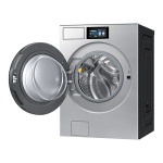 삼성 비스포크 AI 세탁기 25kg 177.8mm LCD WF90F25ADT 오토오픈도어