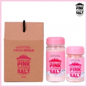 히말라야 핑크소금 명절 답례품세트 17호 (굵은입자)300g+(가는입자)400g 합2개입 보틀 결혼식 돌잔치 고희 팔순 조의 답례품 핑크솔트 보틀용기 장례식 조문 교회 김장