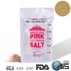 히말라야 핑크소금 크리스탈굵은소금 300g 미네랄 핑크소금 파우치 식용 암염 100% 답례품 선물세트 결혼식 장례 장례식 조의 조문 돌잔치 교회