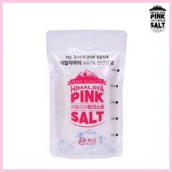 히말라야 핑크소금 크리스탈가는소금 400g 미네랄 핑크소금 파우치 식용 암염 100% 답례품 선물세트 결혼식 장례 장례식 조의 조문 돌잔치 교회