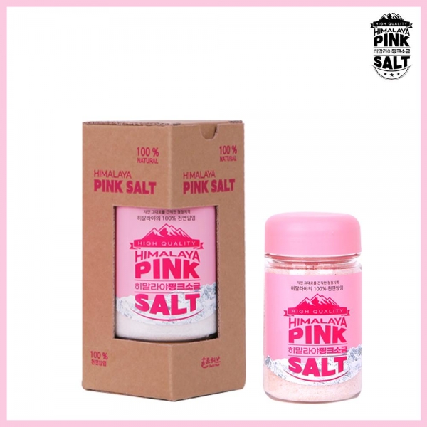 히말라야 핑크소금 명절 답례품세트 10호 300g x 1개입 (가는입자) 보틀 결혼식 돌잔치 고희 팔순 조의 답례품 핑크솔트 보틀용기 장례식 조문 교회 김장