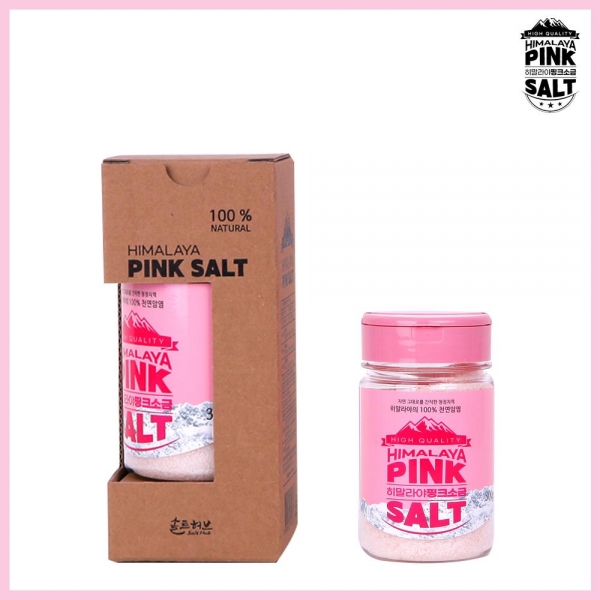 히말라야 핑크소금 답례품세트 33호 핑크300g 조미료캡보틀 x 1개입 (가는입자)