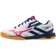 미즈노 웨이브 카이저부르크8(화이트/핑크/네이비)