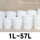 벌크용기샘플 1L 2L 4L 7L 10L 12L 15L 16L 17L 18L 20L 페인트통 바케스 플라스틱통 들통 물통 모래통 모래놀이 물감물통 찰흙통 클레이 미술재료 과학교재