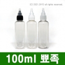 100ml 유량조절형뾰족캡E용기 300개이상구매(PET,투명,20파이) 뾰족용기,믹스병,소분병,파마약,잉크리필,잉크용기 PMB-T20T100D
