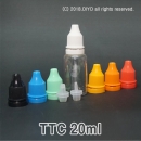 PMB-20TTC 투명 말랑이 20ml 100개,안약병잠금캡,이중잠금캡,액상용기,색소용기,디퓨져용기,아로마용기