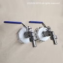 PMV-SVS1560L (IBC,Bulktainer1TON,TECHPACK 연결용) 스텐밸브 SUS밸브
