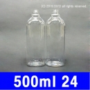 500ml 원형용기 2080개 이상구매(PET,24파이) 물비누용기,세제용기,음료용기,잉크용기,약품용기
