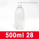 =+500ml 투명용기 10개(T28T500B)/샴푸용기/린스용기/섬유탈취제용기/약품용기/탈취제용기/섬유유연제용기 (PMB-500BPTT)