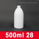 500ml 백색용기 10개(500BPTW28,28파이) 샴푸용기 린스용기 섬유탈취제용기 약품용기 탈취제용기 섬유유연제용기