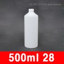 500ml 원형용기 10개이상구매(PE,28파이,반투명) 약품용기 탈취제용기 섬유유연제용기 샴푸용기 린스용기 섬유탈취제용기(PMB-E28T500B)