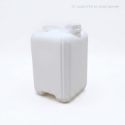 10L 정사각말통 8개이상구매(PMB-10SW,불투명,백색) 약수통,세제통,생수통,화학약품,천연화장품,락스,피죤,간장,젖갈,액젖