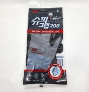 3M) 쓰리엠 SUPER GRIP200  다목적장갑  슈퍼그립200 사이즈 M / L