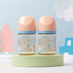 더블하트 모유실감 3세대 PPSU 애니멀타운 160ml 트윈팩