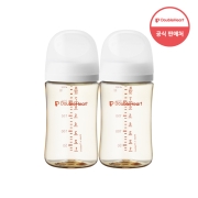 더블하트 모유실감 3세대 PPSU 제뉴인화이트 240ml 트윈팩