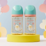 더블하트 모유실감 3세대 PPSU 하늘을날꼬양 240ml 트윈팩