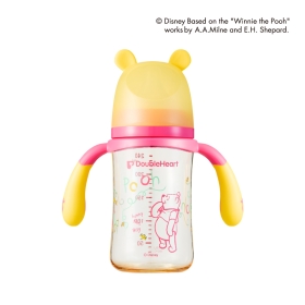 더블하트 모유실감 3세대 PPSU 푸우 240ml (핸들포함)